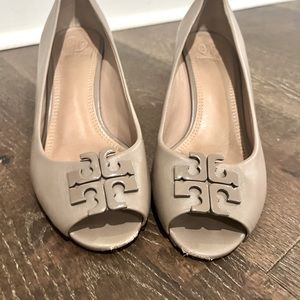 Tory Burch leather wedge